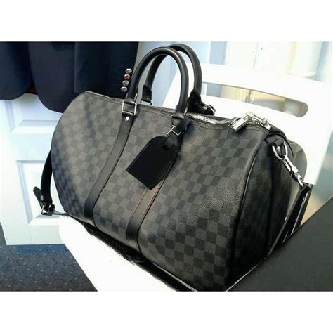 louis vuitton black duffle bag replica|duplicate Louis Vuitton handbags.